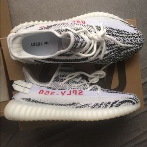 Zebra Yeezy Boost 350 V2 “Size 10”